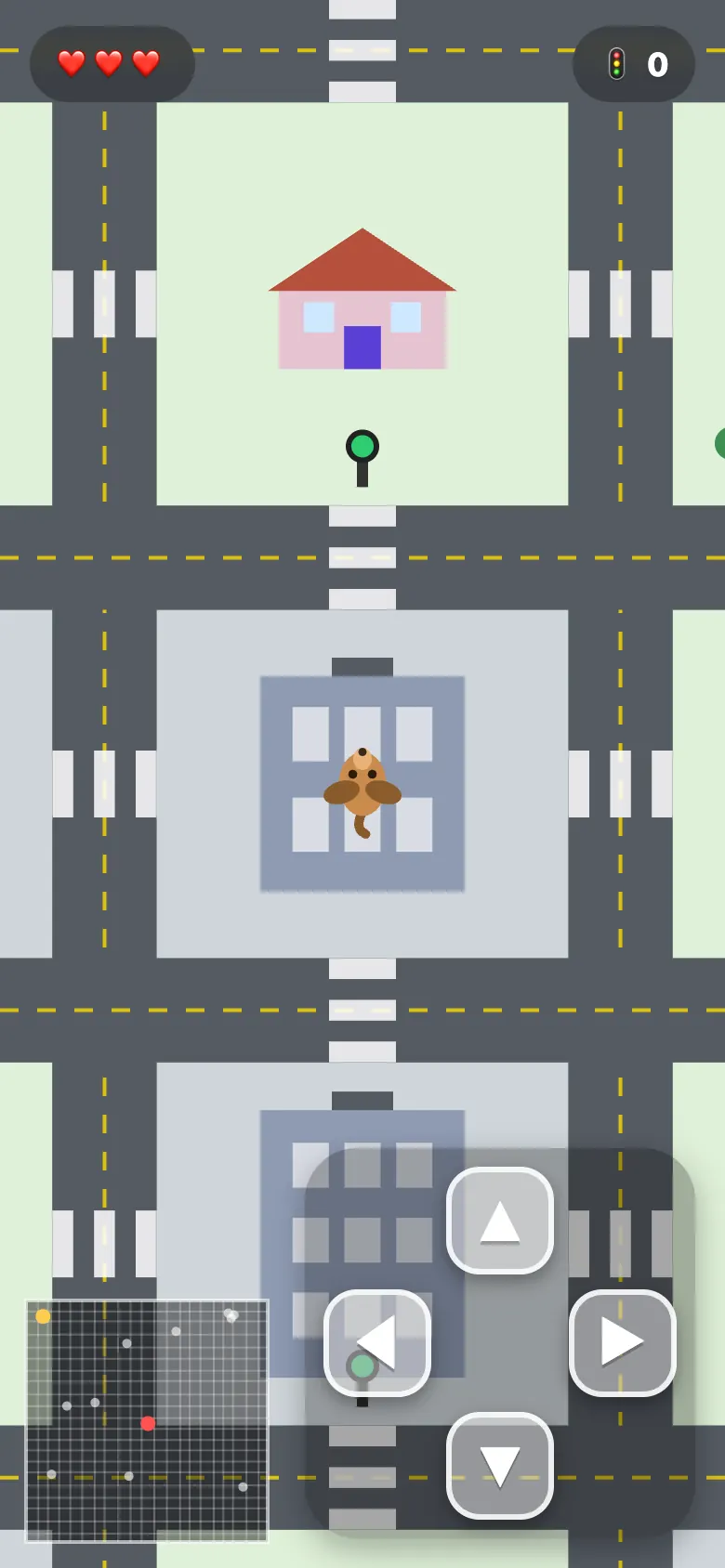 Wizzy Crossing en juego: Aprende a cruzar la calle con seguridad.